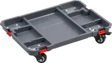 Primaster Bodenplatte mit Rollen max. 150 kg belastbar zu Systembox