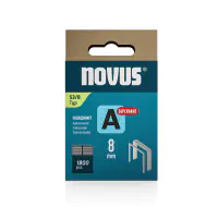 Novus Tackerklammer Typ 53 8 mm 1800 Stück Feindrahtklammern