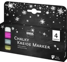 Kreul Chalky Kreidemarker 4er Set Winter