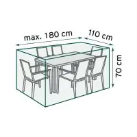 TrendLine Schutzhülle Exclusive 180x110cm für Sitzgruppen