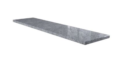 Wigastone GranitFensterbank grau 275 x 30 x 2 cm mit Wasserrille