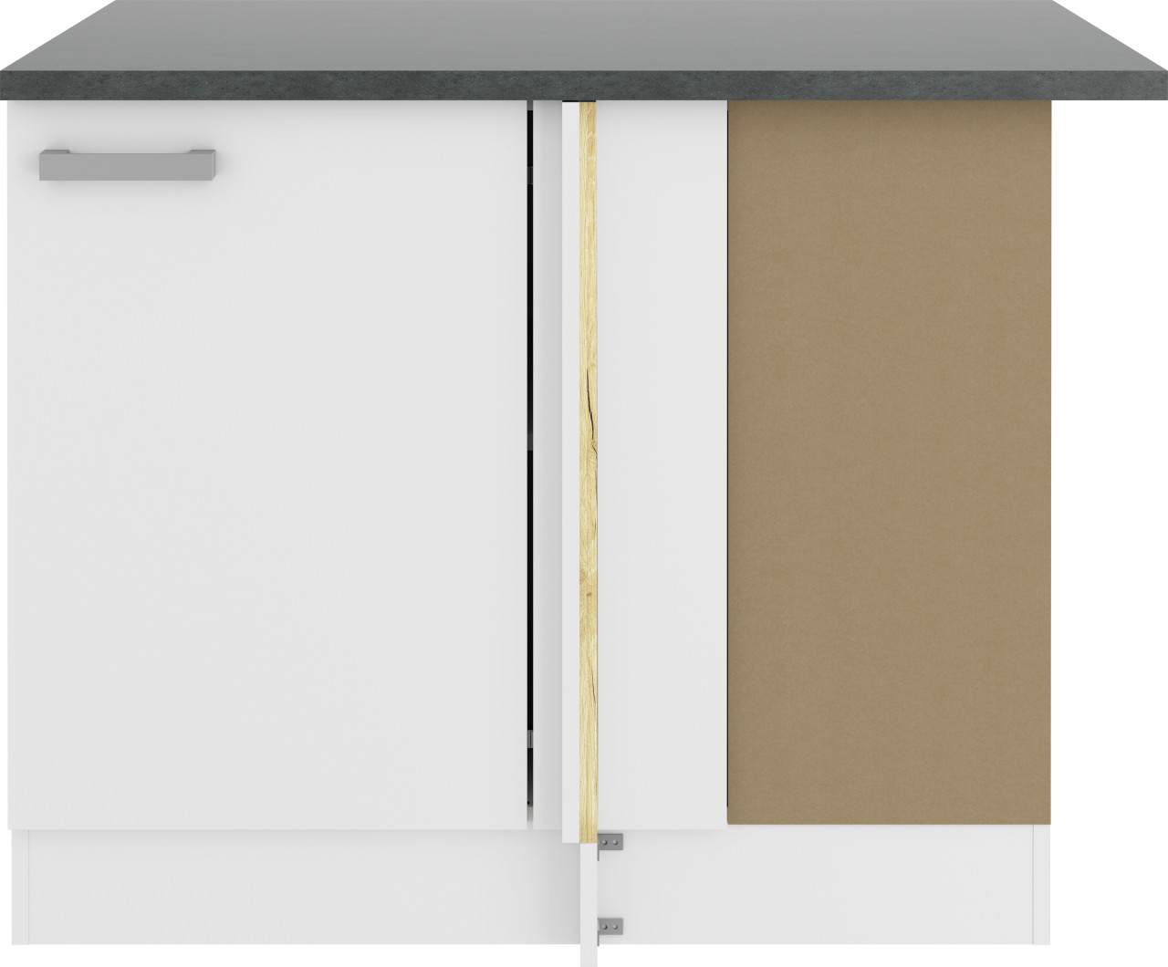 Optifit Eckunterschrank Oslo 214 weiß 110 cm