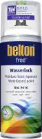 Belton free Lackspray Acryl-Wasserlack 400 ml reinweiß matt