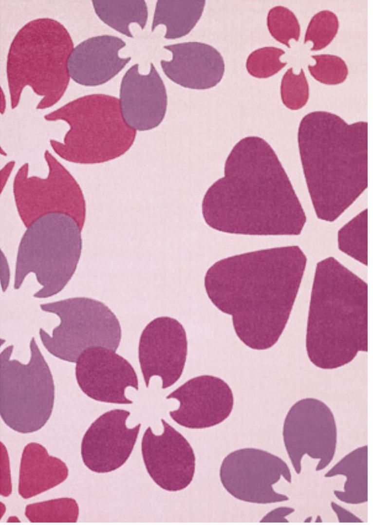LUXOR Living Teppich Flair pink 450 x 170 cm GLO795801075