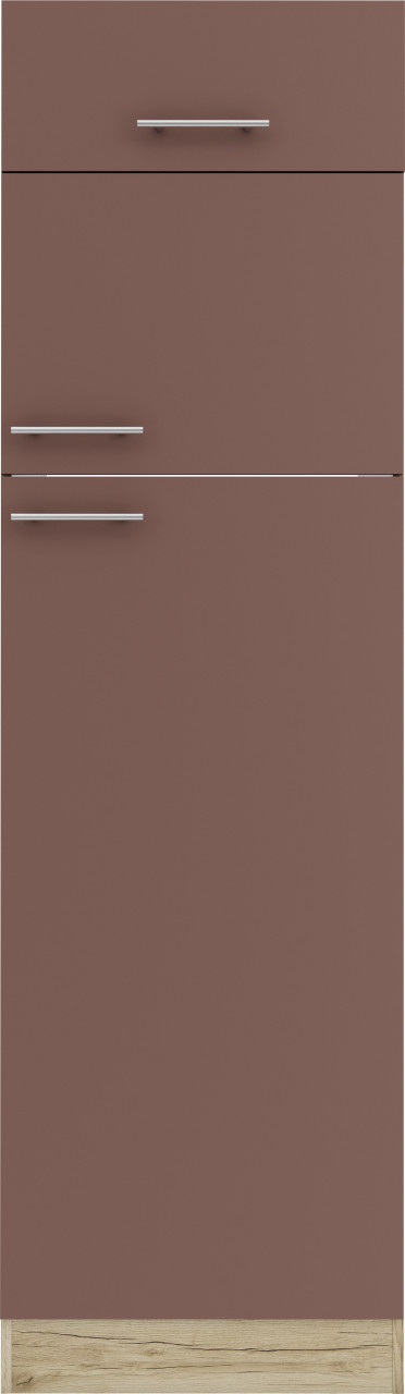 Optifit Hochschrank Bari 407 rostrot/eiche 60 cm