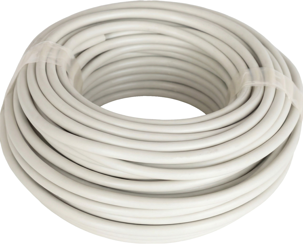 Telefonkabel JY(St)Y 4 x 2 x 0,6 - 25 Meter, grau