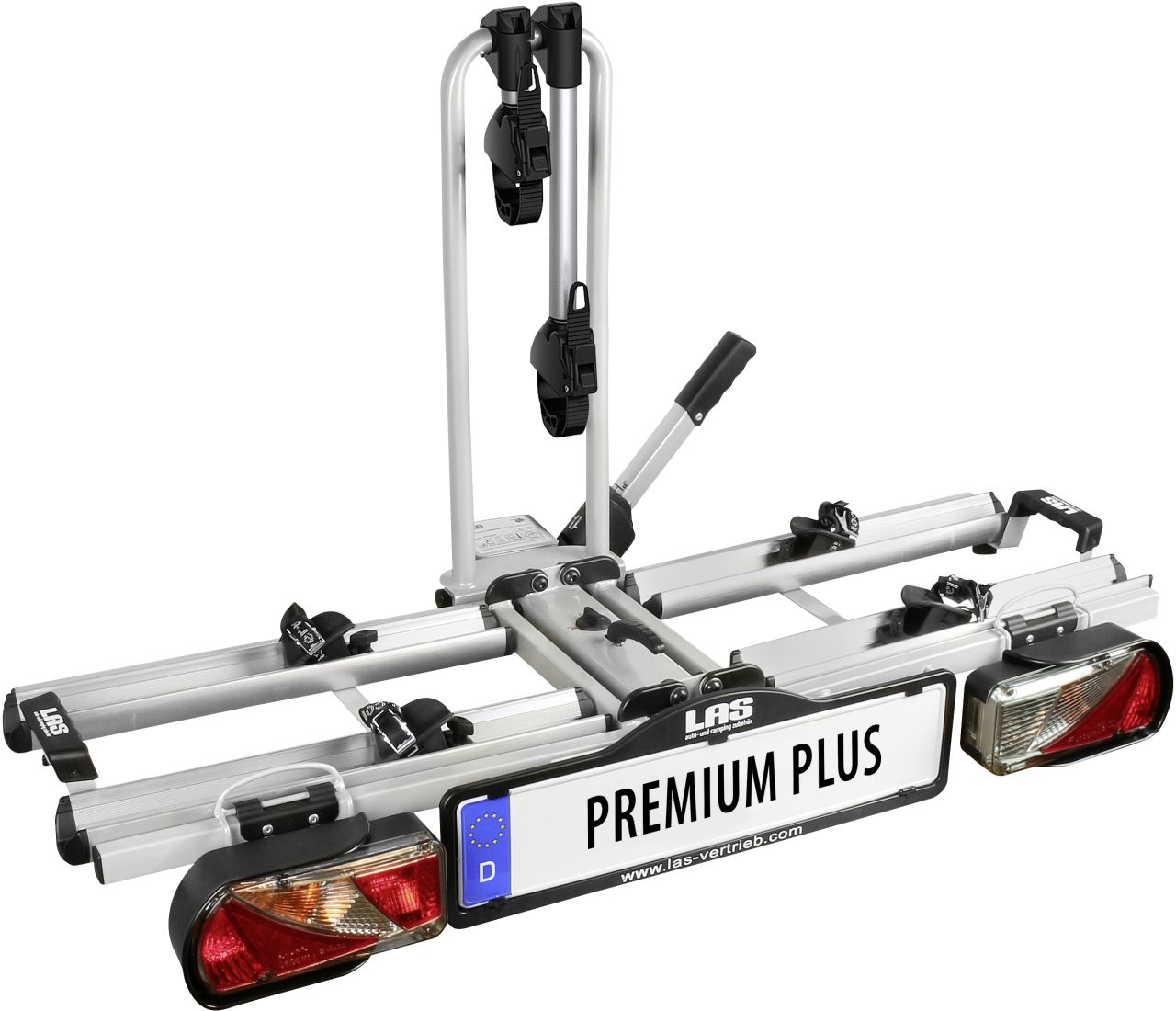 LAS Fahrradheckträger Premium Plus für 2 Fahrräder GLO680351431