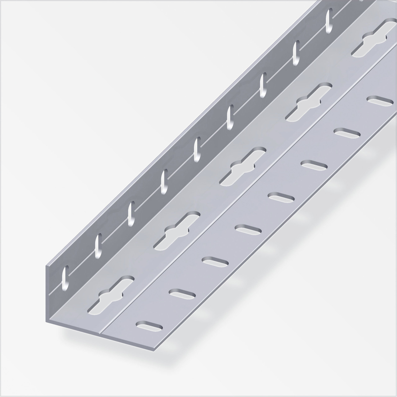 alfer Winkel 1 m, 23.5 x 43.5 mm Aluminium roh blank