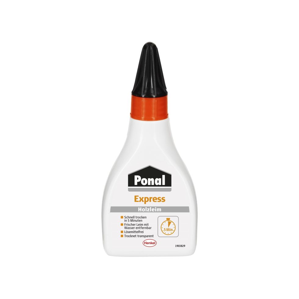 Ponal Holzleim Express 60 g Flasche, transparent