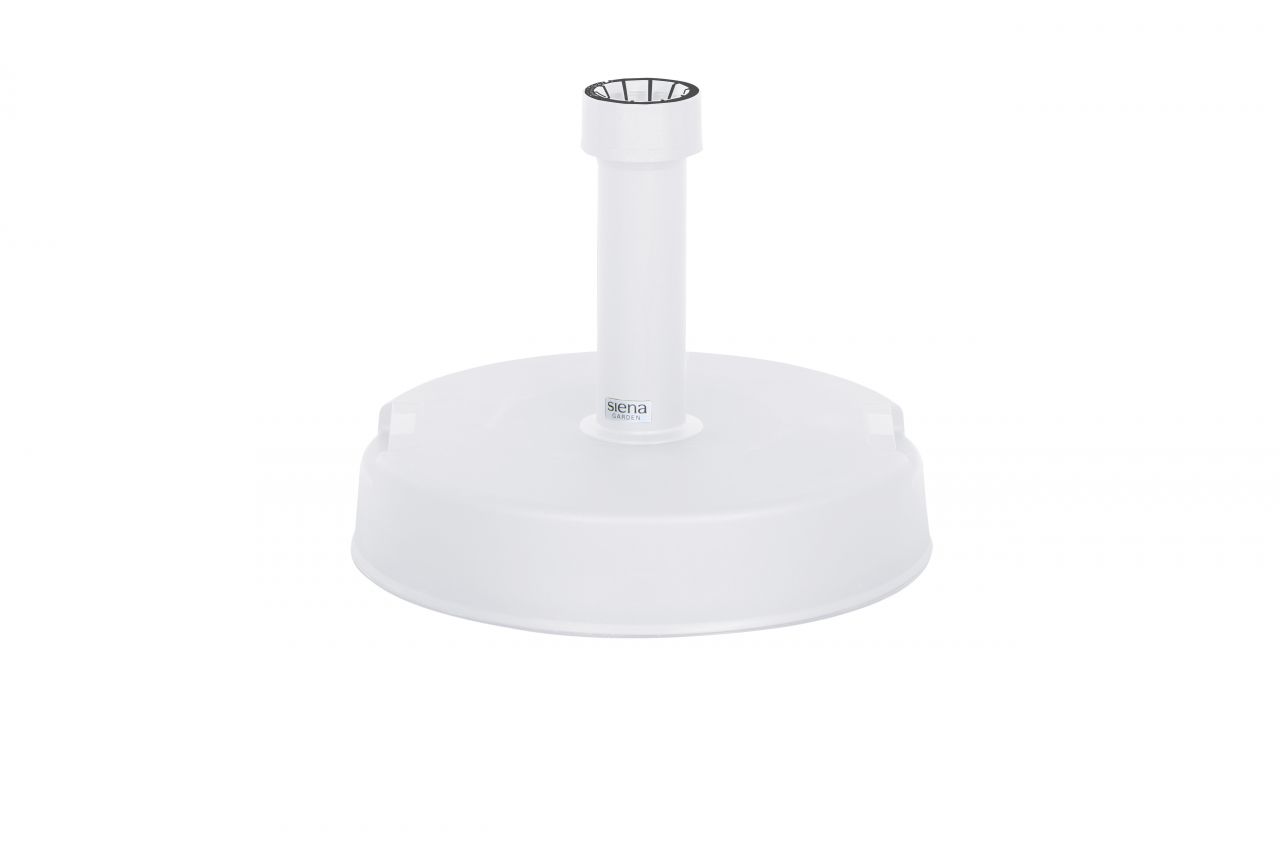 Siena Garden Betonständer rund 20 kg, weiß