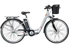 Zündapp E-Bike City Z510 28 Zoll 3-Gang 374 Wh weiß orange 