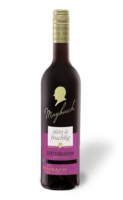 Maybach Rotwein Spätburgunder süß Deutschland 1 x 0,75 L GLO642021566