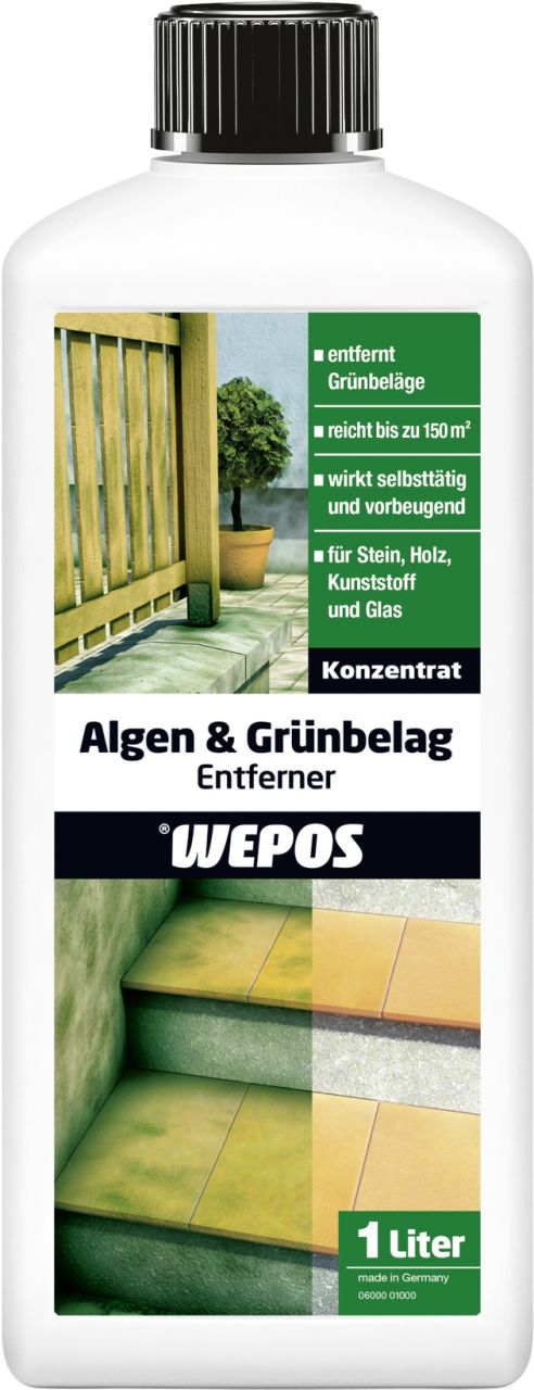 Wepos Algen- und Grünbelagentferner 1 L GLO650150347
