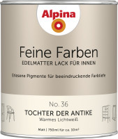 Alpina Feine Farben Lack No. 36 Tochter der Antike - lichtweiß 750 ml