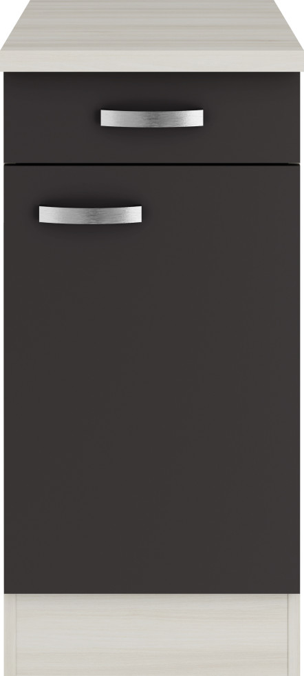 Optifit Unterschrank Faro 220 anthrazit/akazie 40 cm