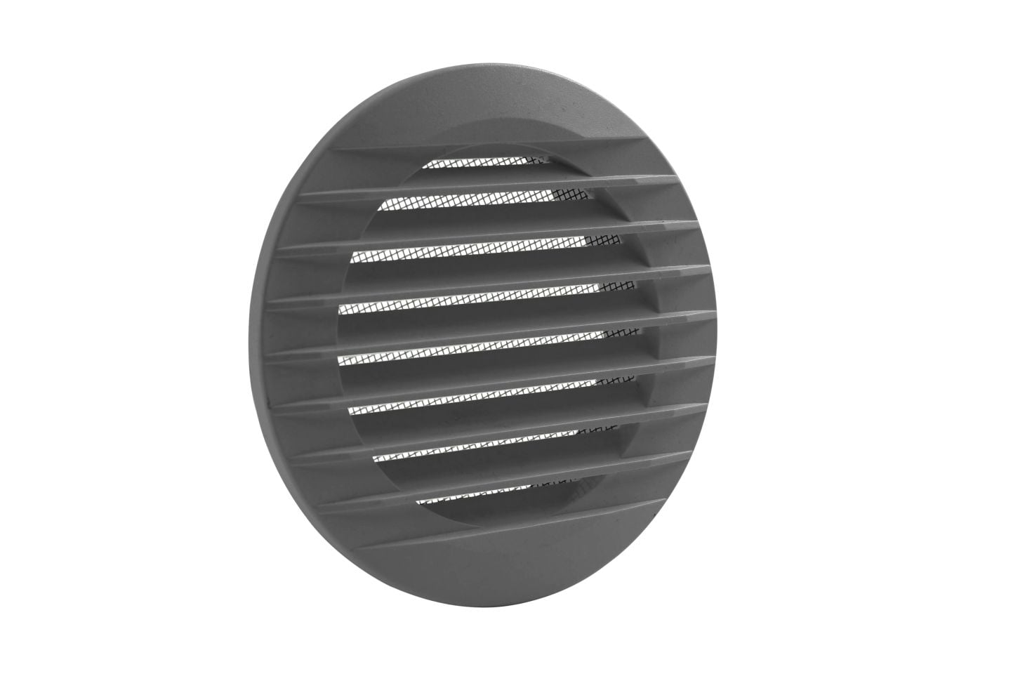 Rundes PVC Lüftungsgitter 150mm – Mit Insektenschutz Für Innen & Außen