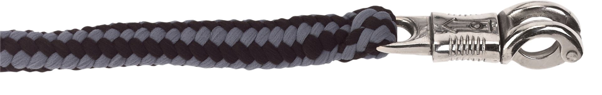 Kerbl Pferde-Führstrick Hippo schwarz silber GLO689900150