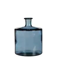 Mica Flasche Guan Glas blau 26 x 21 cm