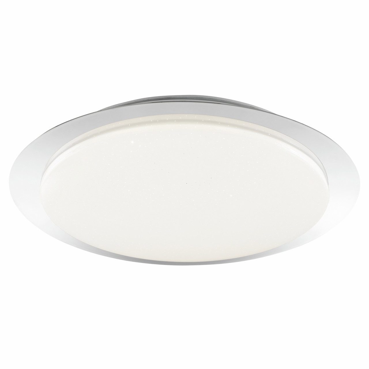 Brilliant LED Deckenleuchte Vittoria Ø 40 x 6,8 cm warmweiß-kaltweiß chrom-weiß
