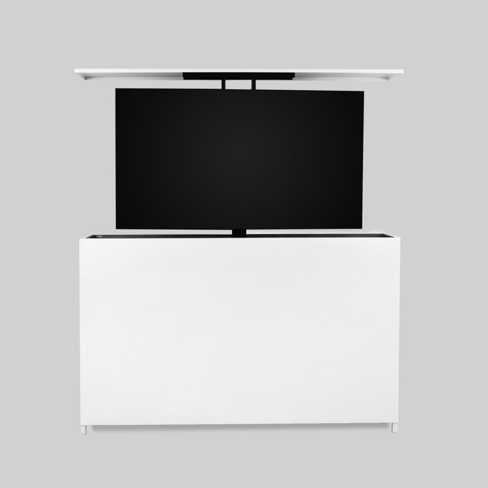 Bellano Living TV Lift Schrank Outdoor weiß
