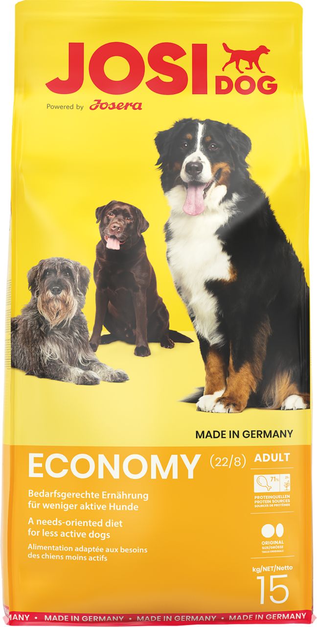 Josera JosiDog Hundetrockenfutter Adult 15 kg Economy