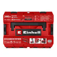 Einhell Schraubenset mit Bits in E-Case-Koffer 2.445-teilig