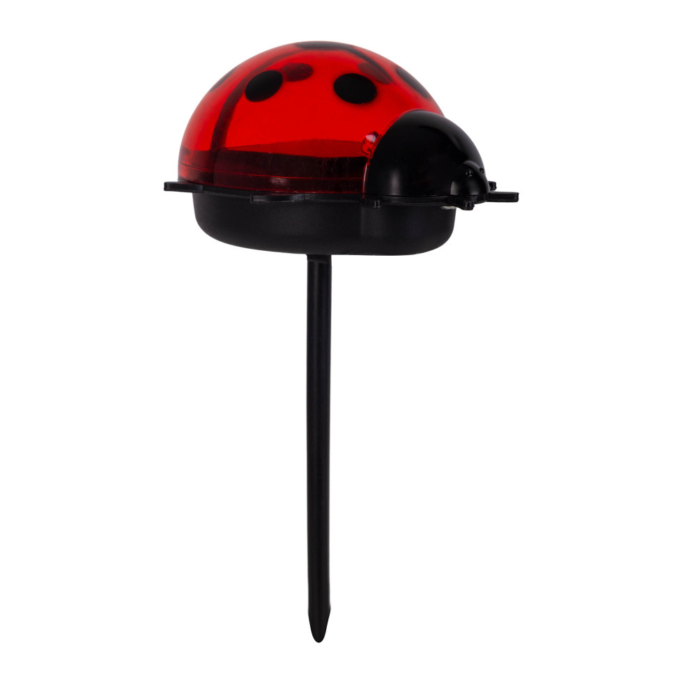 Light & More LED Solarleuchte Marienkäfer rot