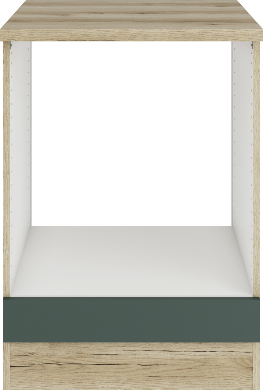 Optifit Herdumbauschrank Savona 405 steingrün/eiche 60 cm