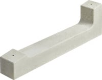 Kann Solarmodulhalter 80 x 11,3-25,4 x 12 cm grau