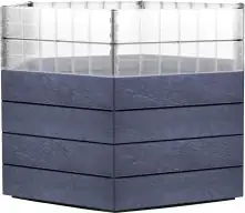Garantia Hochbeet Ergo Turbo 75 Inkl. FLORA Wassersparsystem