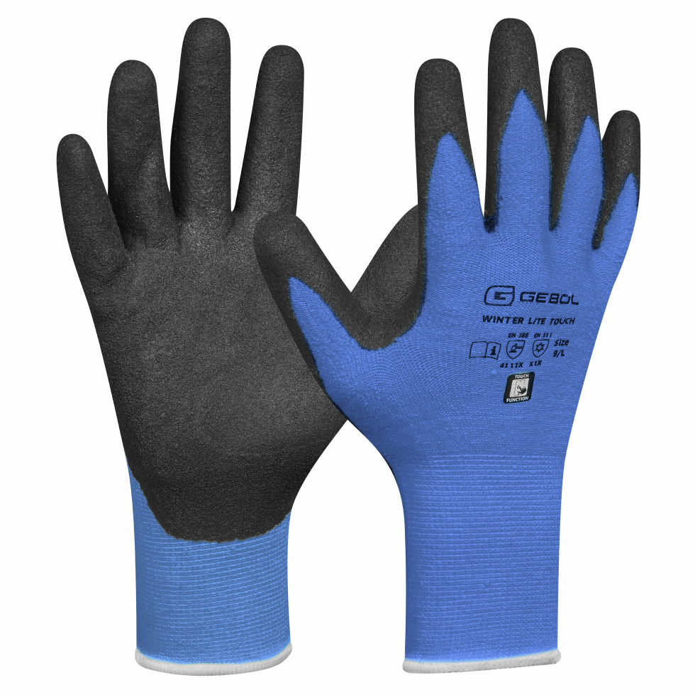 Gebol Handschuh Winter Lite Touch dunkelblau