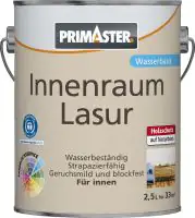 Primaster Innenraumlasur 2,5 L farblos