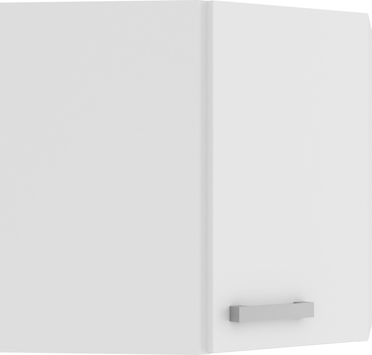 Optifit Eckoberschrank Oslo 214 weiß 60 cm