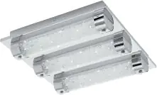 Eglo LED Badleuchte Tolorico chrom 35 x 35 cm neutralweiß