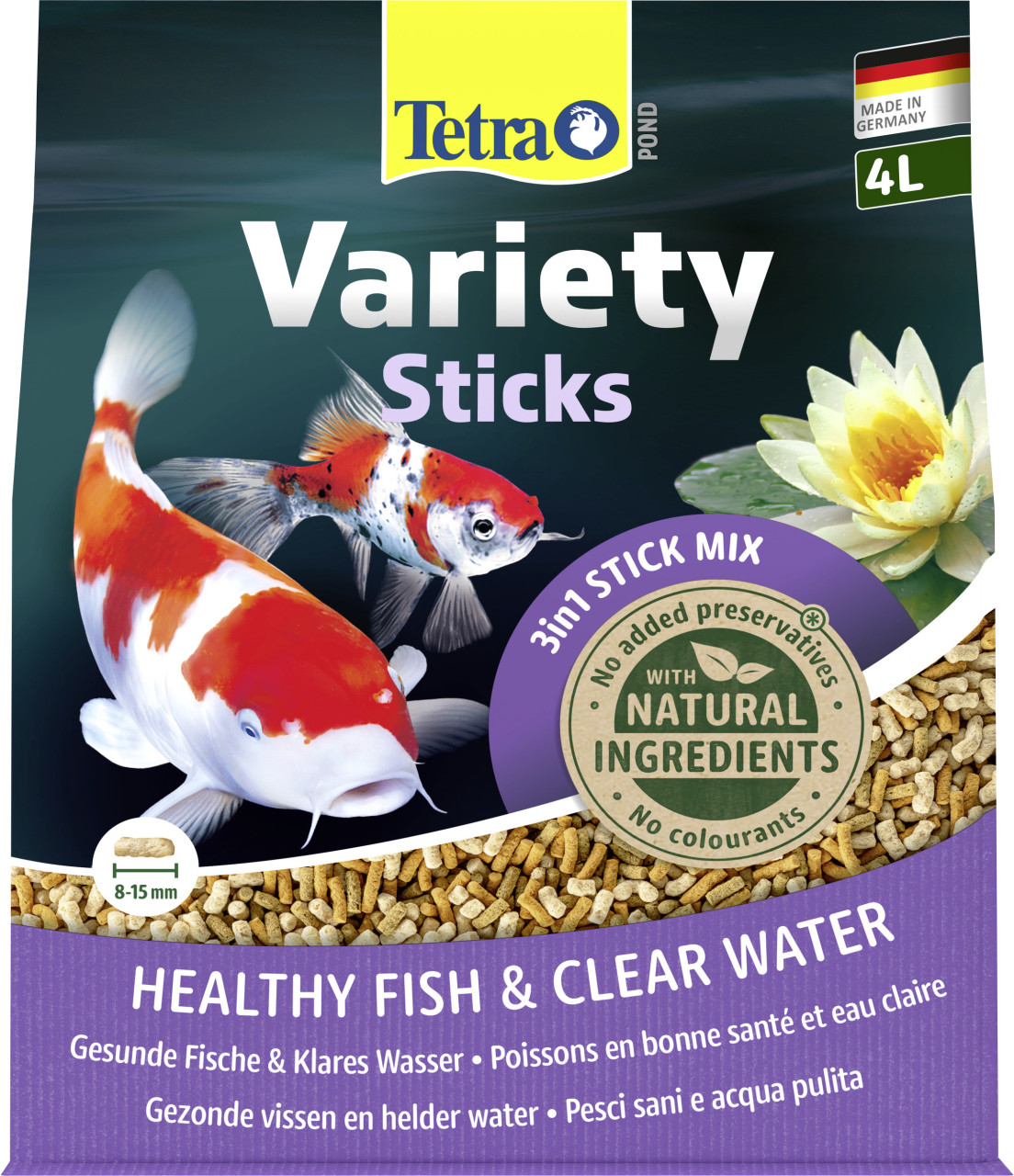 Tetra Teichfutter Pond Variety Sticks 4 l GLO629500715