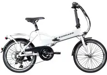 Zündapp E-Bike Faltrad Z101 20 Zoll RH 37cm 6-Gang 270 Wh weiß