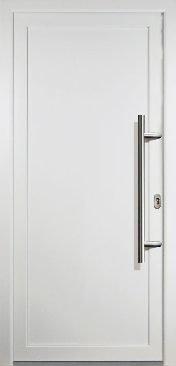 Meeth Haustür Signum PVC Modell 01 88 x 208 cm, DIN rechts, weiß