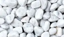 Kies Bianco Carrara 25 - 40 mm weiß 25 kg
