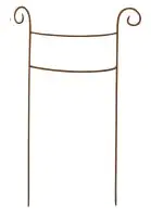 TrendLine Pflanzstütze 60cm rostoptik, 37 x 8 x 60 cm