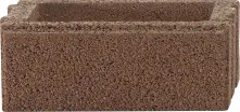 Kann Mauerstein Garten 50 x 25 x 20 cm braun