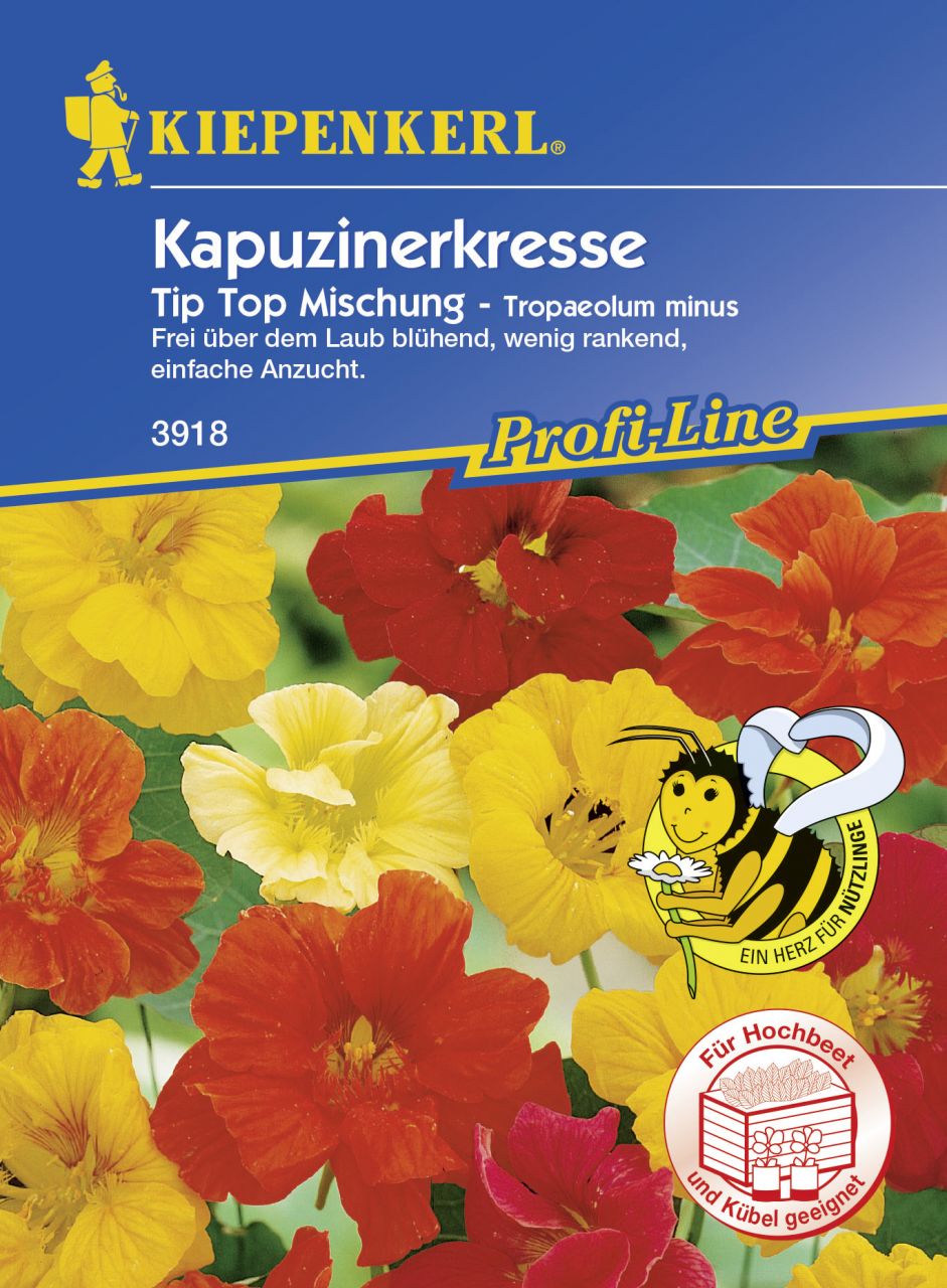Kiepenkerl Kapuzinerkresse Tip Top Mischung ca. 20 Pflanzen GLO693109012