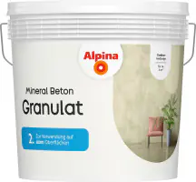 Alpina Mineral Beton Granulat hellbeige 6 kg