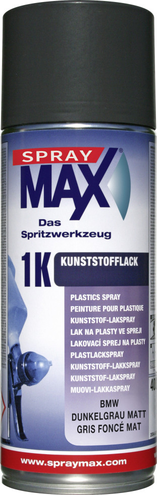 SprayMAX Kunststofflackspray 1K dunkelgrau matt 400ml