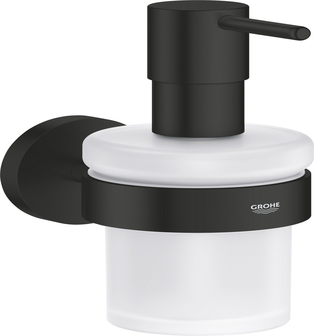 Grohe Start Seifenspender mit Halter matt black