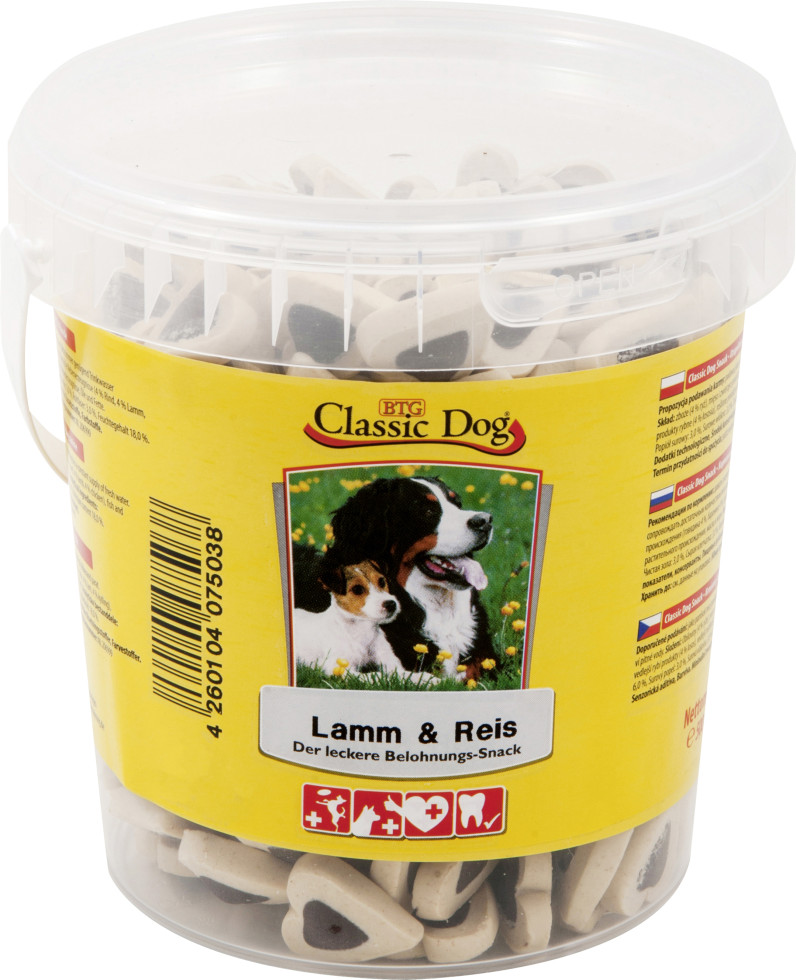 Classic Dog Sporttrainer Mix – 500 G Trockenfutter, Mit Rind, Lamm, Huhn & Lachs – Für Aktive Hunde