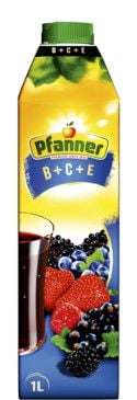 Pfanner Saft B+C+E Waldfrüchte 30% 1 l