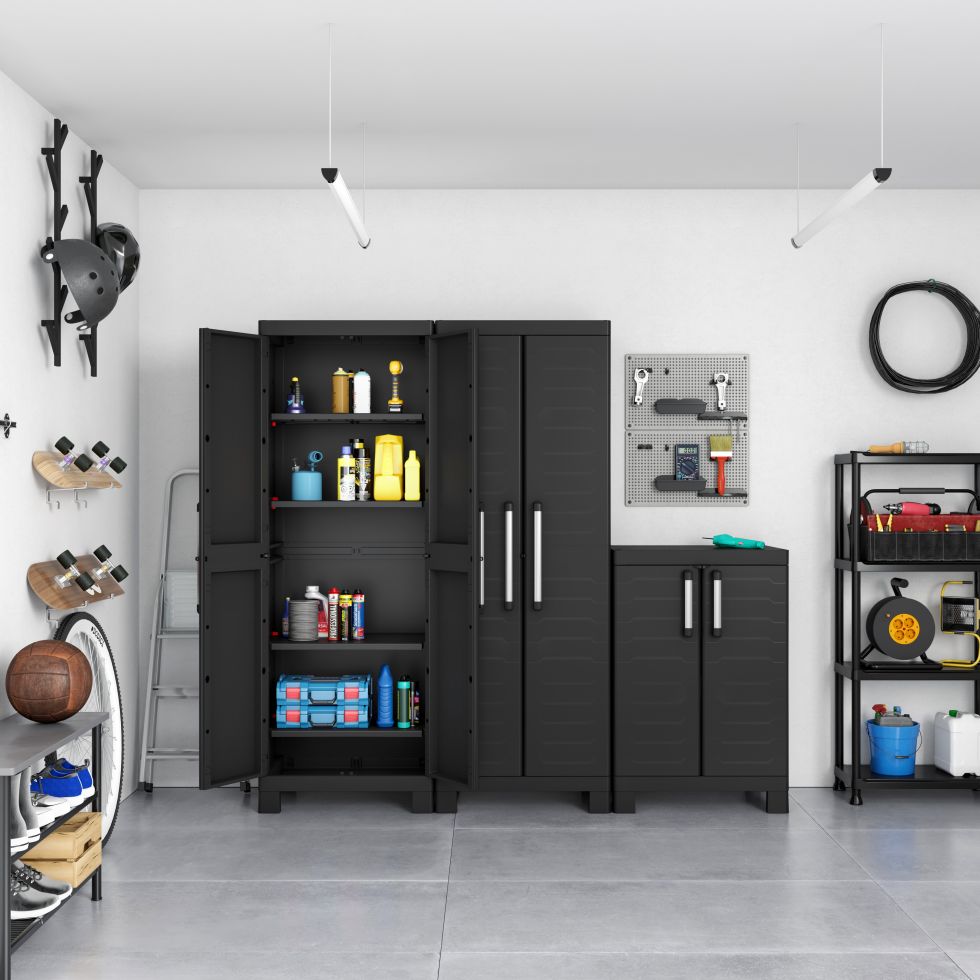 Keter Kunststoffschrank Detroit hoch 65 x 45 x 182 cm kaufen Globus