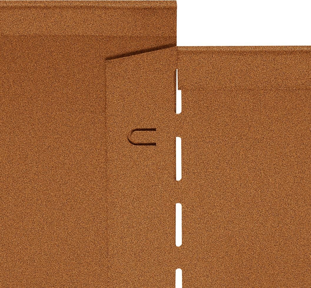 Bellissa Rasenkante Corten 118 x 20 cm kaufen Globus Baumarkt