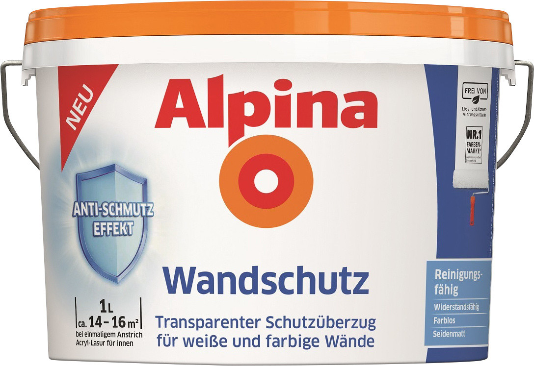 Alpina Schutzanstrich Wandschutz transparent 1 L GFM1a3421dc5
