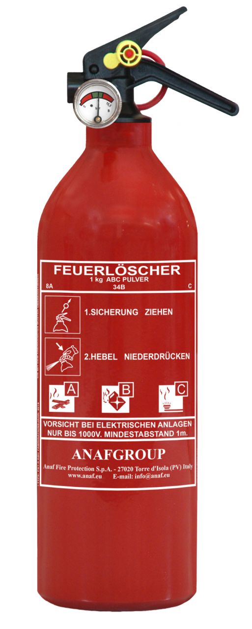 UniTEC Autoteile Feuerlöscher, Pulverlöschmittel GLO680100304